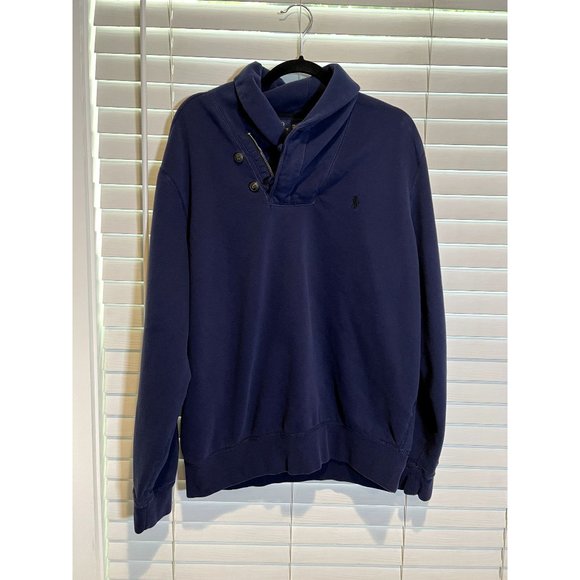 Polo Ralph Lauren Cowl Neck Fleece Sweater - Size XXL - Picture 1 of 4